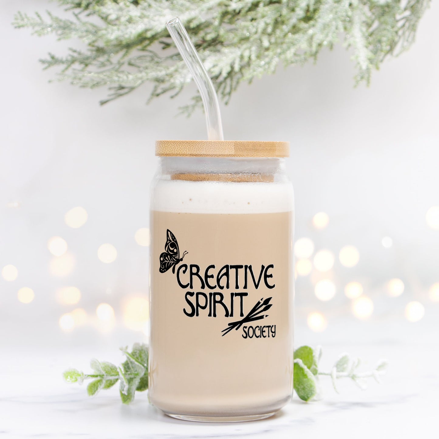 Glass Can 16oz - Creative Spirit Society®