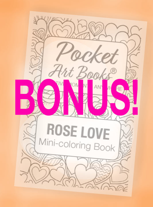 Pocket Art Books® FLORALs Bundle + BONUS - Instant Download