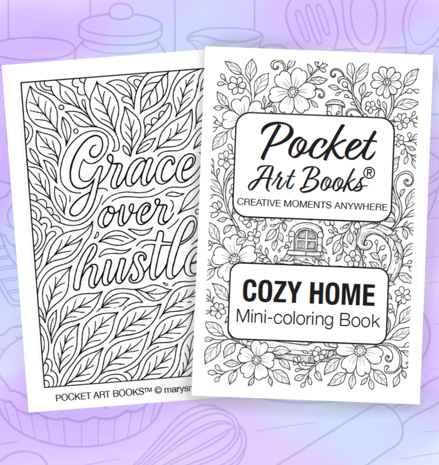 Pocket Art Books® COZY HOME - Instant Download
