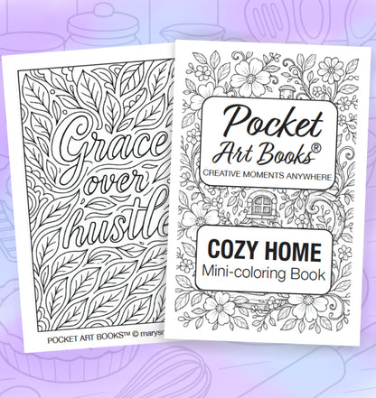 Pocket Art Books® COZY HOME - Instant Download