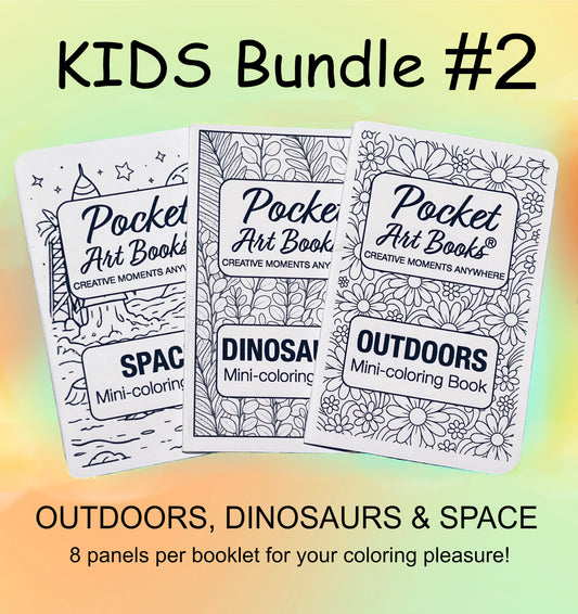 Pocket Art Books® KIDS Bundle #2 - Instant Download
