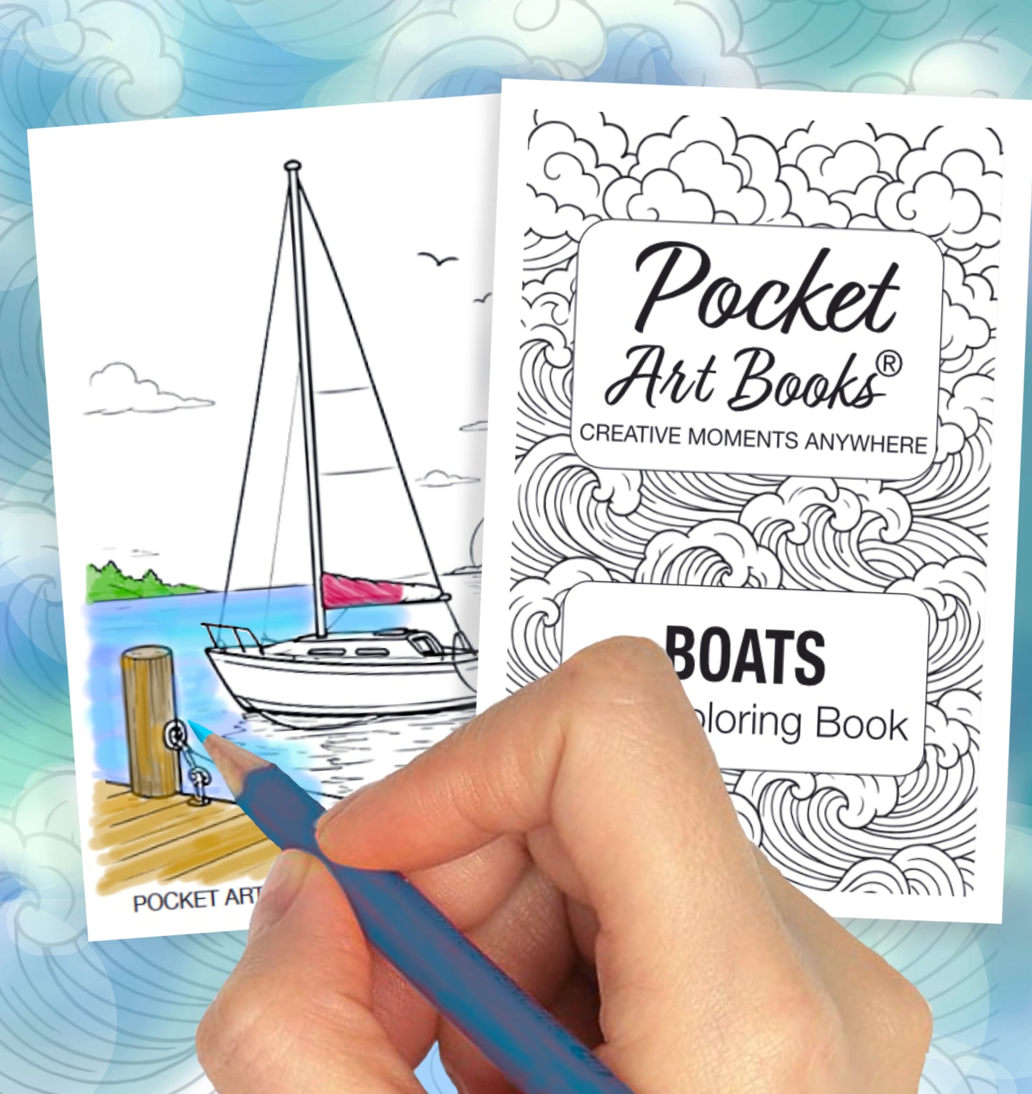 Pocket Art Books® BOATS - Instant Download