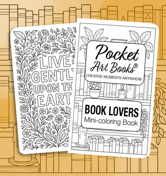 Pocket Art Books® BOOK LOVERS - Instant Download