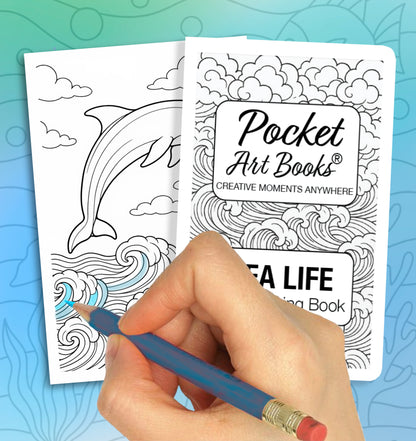 Pocket Art Books® SEA LIFE - Instant Download