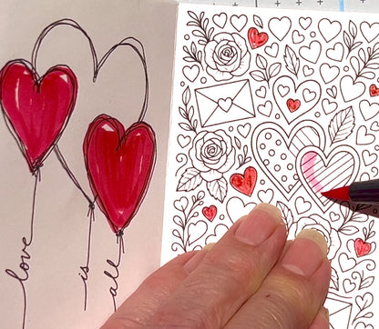 Pocket Art Books® LOVE IS ALL Bundle - Instant Download