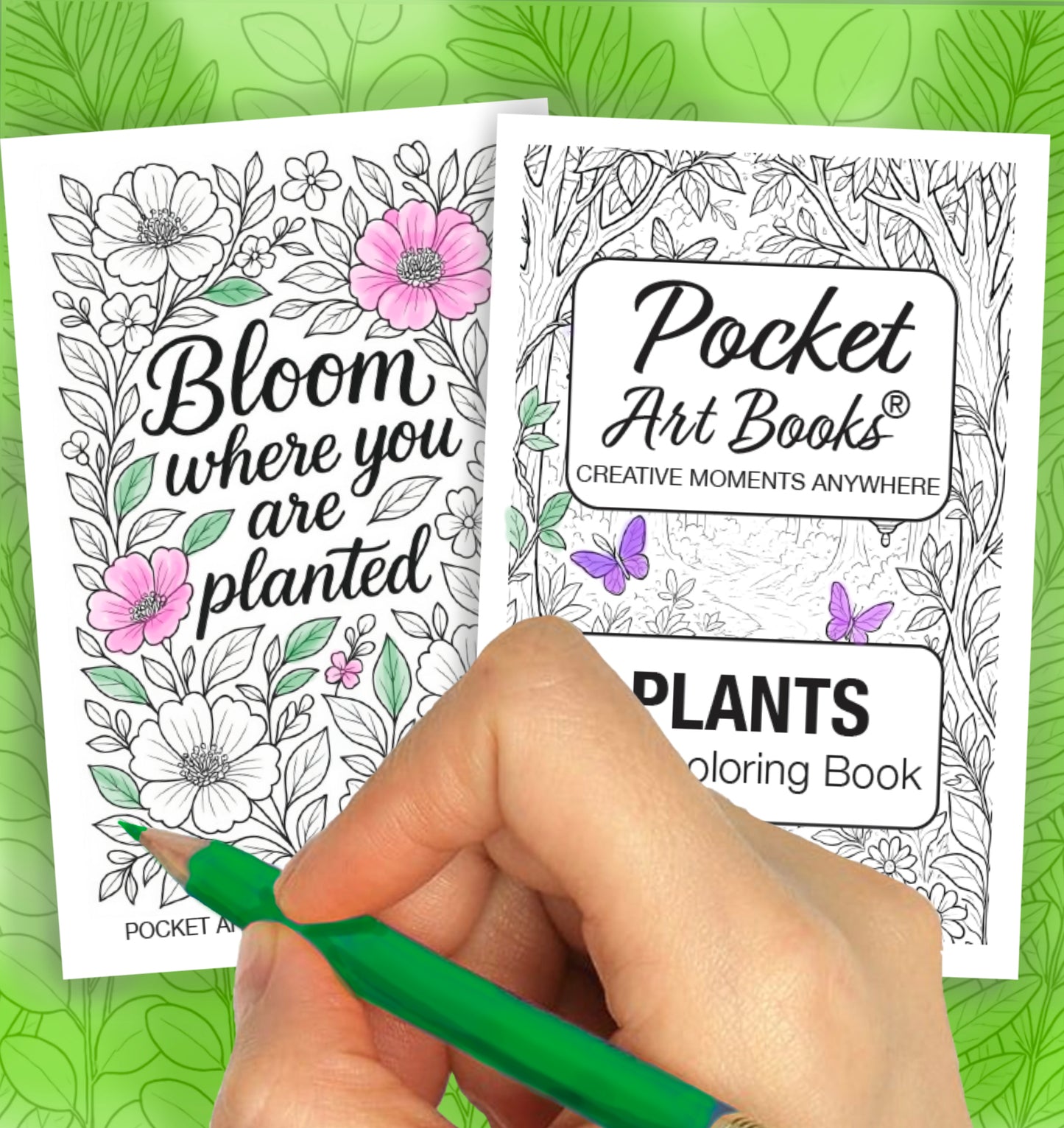 Pocket Art Books® PLANTS - Instant Download