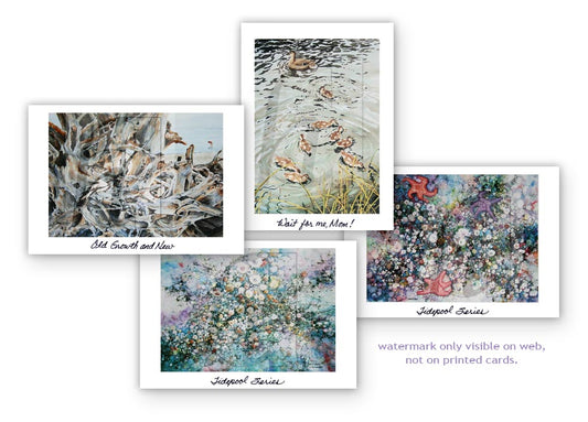 Art Note Cards - set of 12