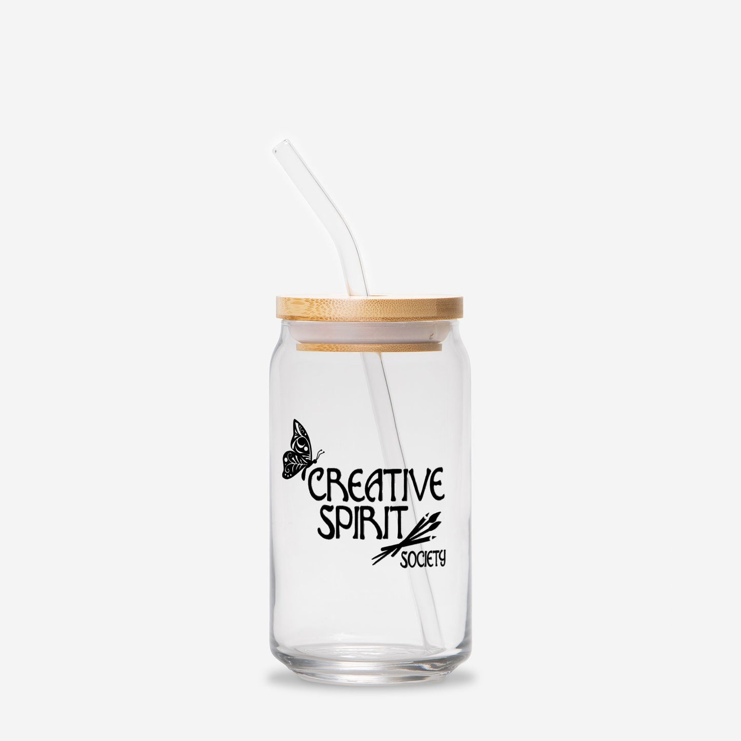 Glass Can 16oz - Creative Spirit Society®