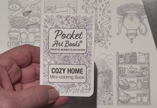 Pocket Art Books® COZY HOME - Instant Download