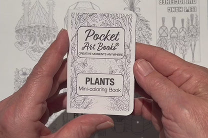 Pocket Art Books® PLANTS - Instant Download