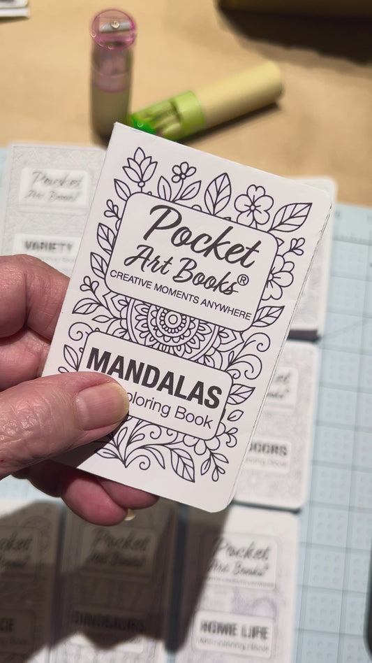 Pocket Art Books® MANDALAS - Instant Download