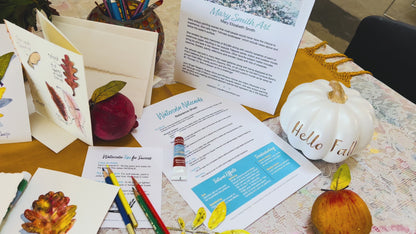 EVENT: Fall TREES Notecards - A Watercolor Workshop