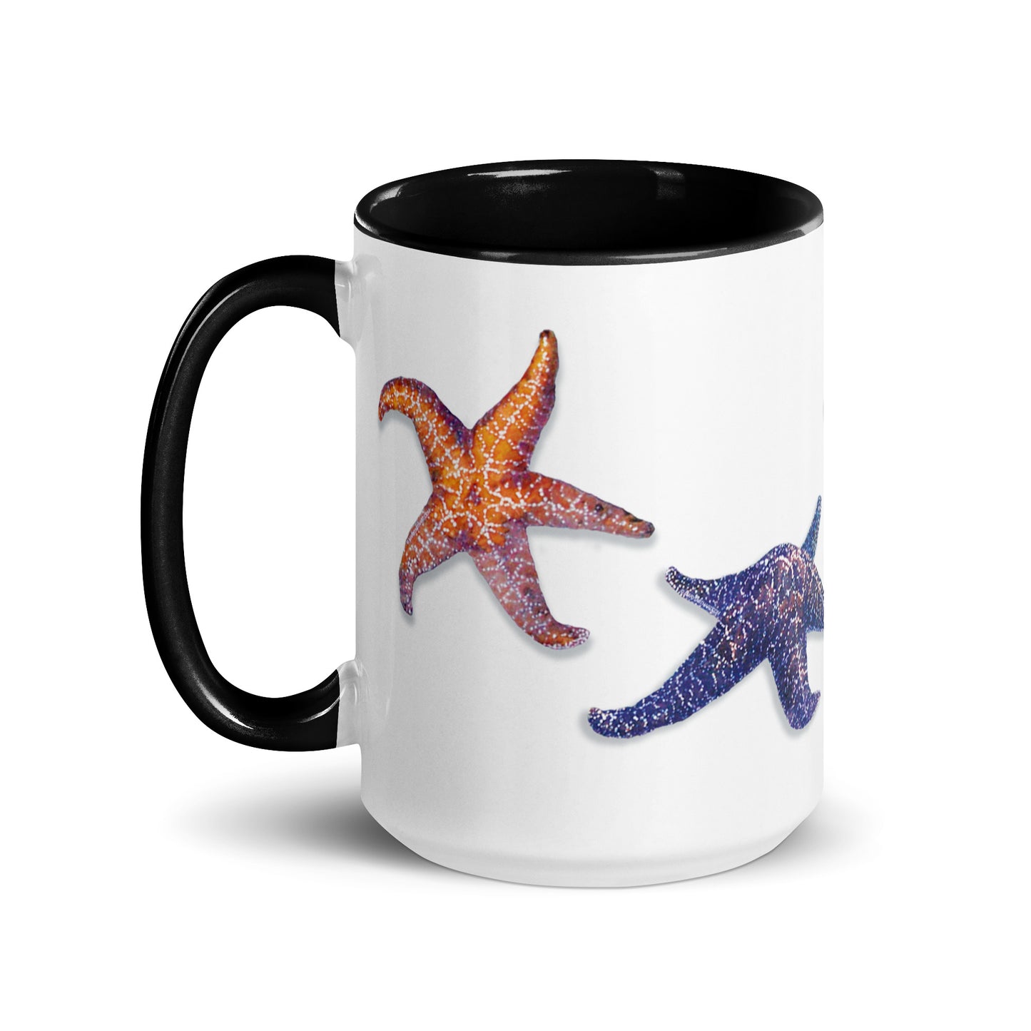 Mug with Color Inside - "Pacific Pisasters" Starfish